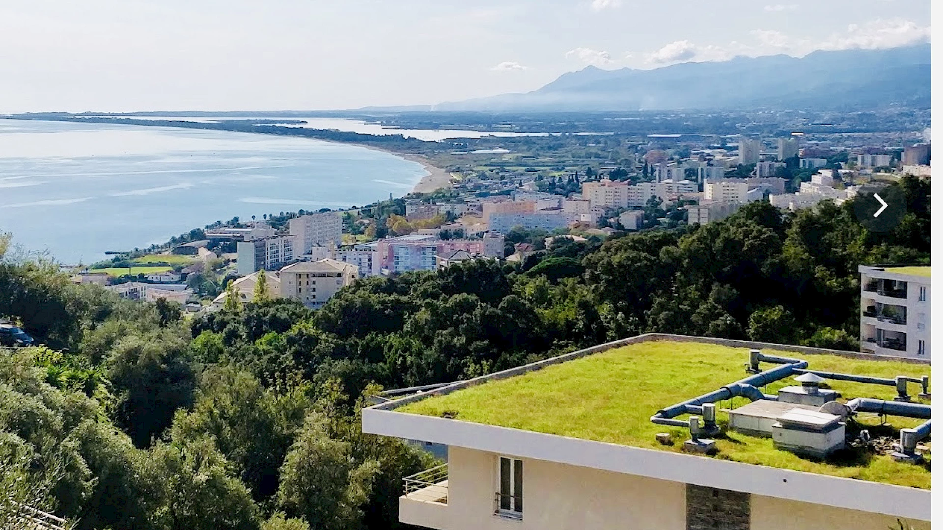 BASTIA HAUTEUR T3 avec parking privé et cave